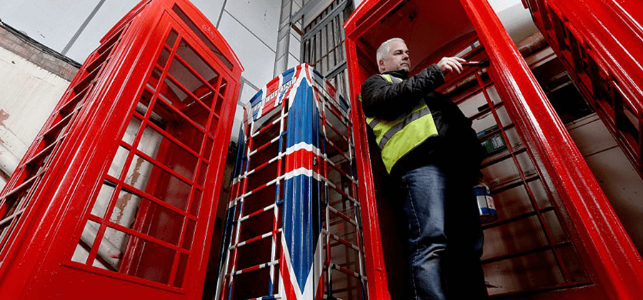 Red Telephone Box resurrection - An insight into a Telephone box graveyard