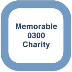 Memorable 0300 Charity