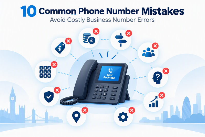 10 Mistakes Businesses Make When Buying a Business Telephone Number