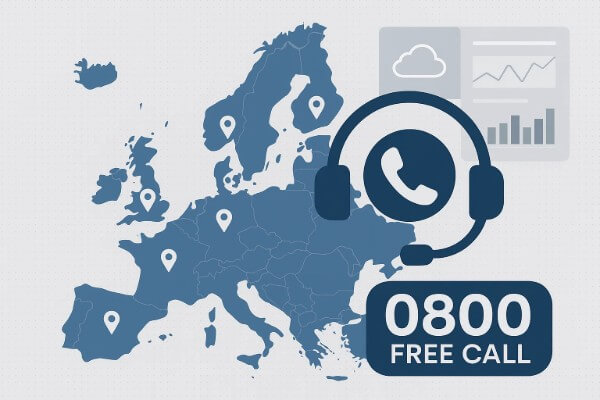Expand Your Reach with European Toll-Free & Geographic Numbers