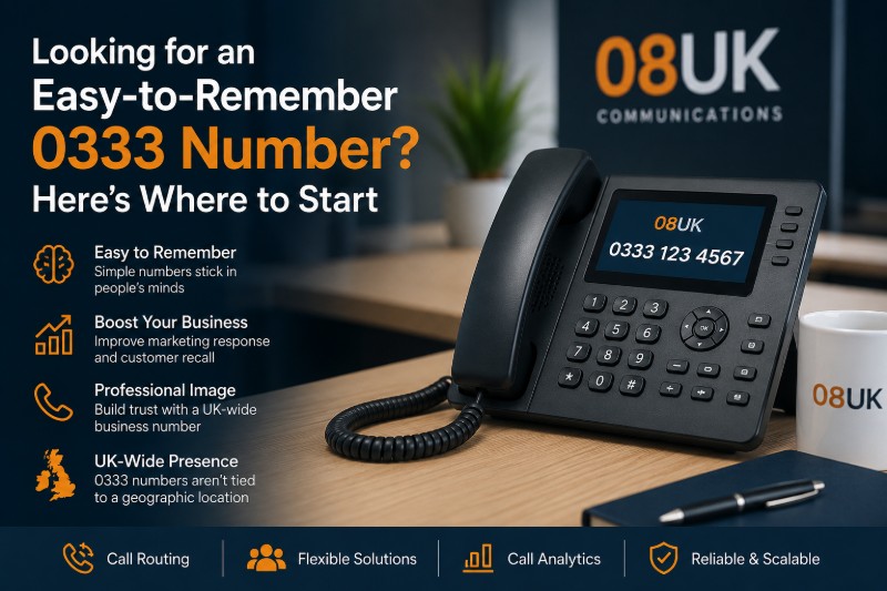 Looking for an Easy-to-Remember 0333 Number? Here's Where to Start
